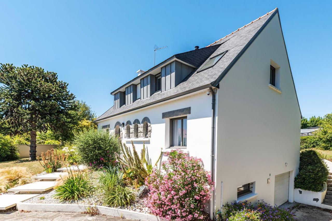 Les Peupliers - Maison De Vacances Avec Jardin Bénodet Exteriér fotografie